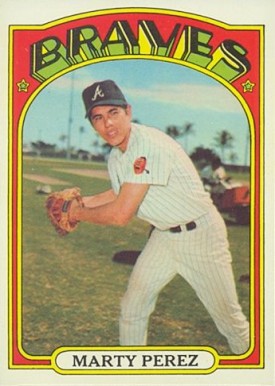 1972 Topps Marty Perez #119 Baseball Card
