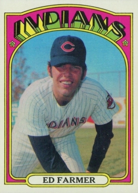 1972 Topps Ed Farmer #116 Baseball Card