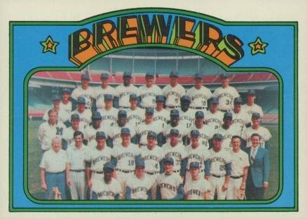 1972 Topps Brewers Team #106 Baseball Card