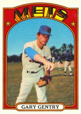 1972 Topps Gary Gentry #105 Baseball Card