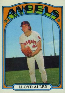 1972 Topps Lloyd Allen #102 Baseball Card