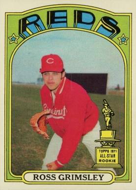 1972 Topps Ross Grimsley #99 Baseball Card