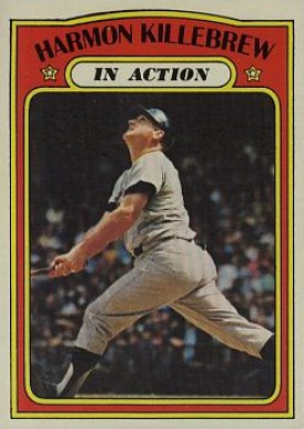 1972 Topps Harmon Killebrew #52 Baseball Card
