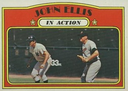 1972 Topps John Ellis #48 Baseball Card
