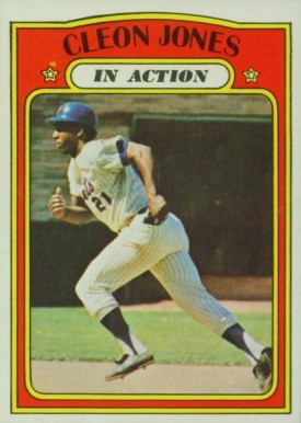1972 Topps Cleon Jones #32 Baseball Card