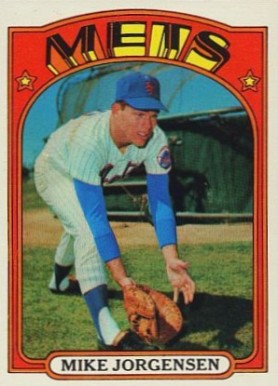 1972 Topps Mike Jorgenson #16 Baseball Card