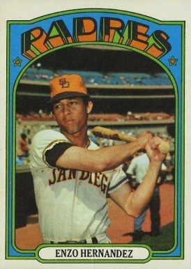 1972 Topps Enzo Hernandez #7 Baseball Card