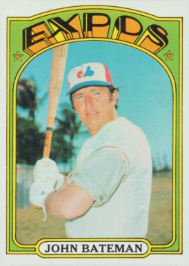 1972 Topps John Bateman #5 Baseball Card