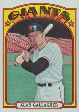 1972 Topps Alan Gallagher #693 Baseball Card