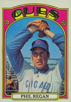 1972 Topps Phil Regan #485 Baseball Card