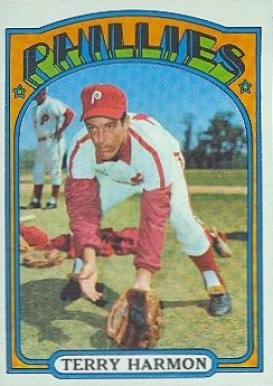 1972 Topps Terry Harmon #377 Baseball Card