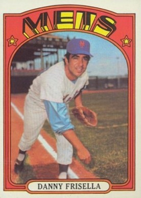 1972 Topps Danny Frisella #293 Baseball Card