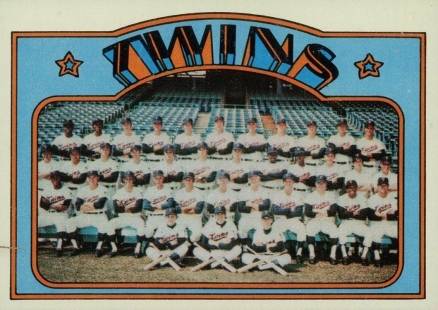 1972 Topps Twins Team #156 Baseball Card