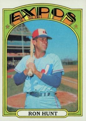 1972 Topps Ron Hunt #110 Baseball Card
