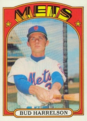 1972 Topps Bud Harrelson #53 Baseball Card