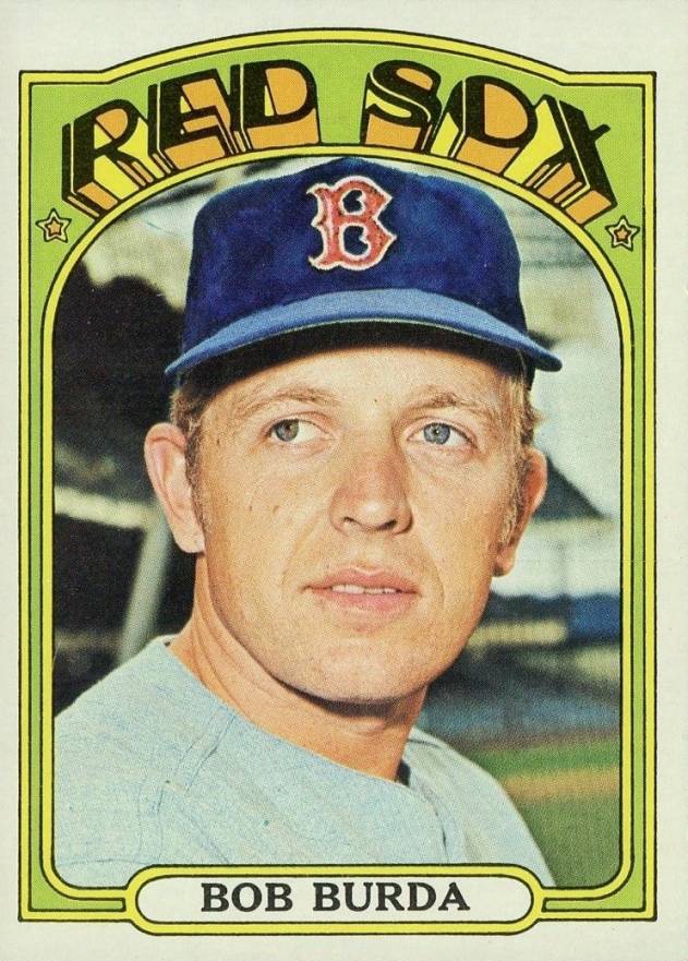 1972 Topps Bob Burda #734 Baseball Card