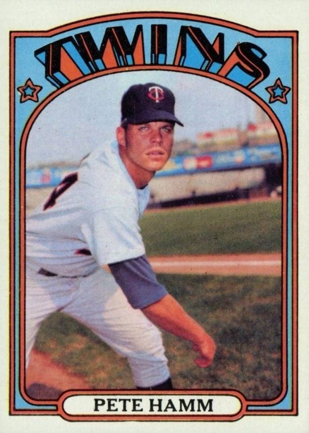1972 Topps Pete Hamm #501 Baseball Card