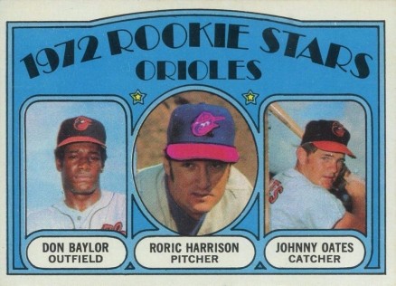 1972 Topps Orioles Rookies #474 Baseball Card