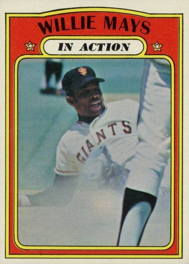 1972 Topps Willie Mays #50 Baseball Card