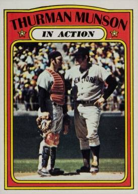 1972 Topps Thurman Munson #442 Baseball Card