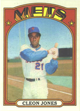 1972 Topps Cleon Jones #31 Baseball Card