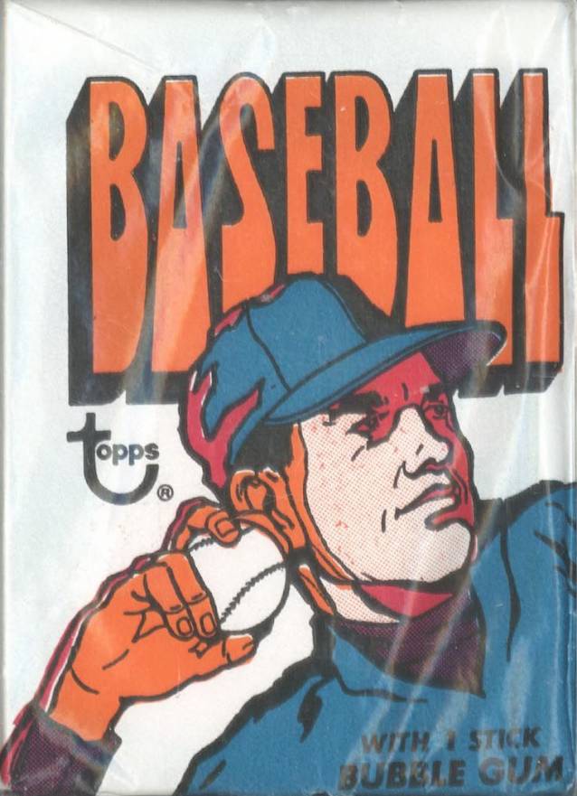 1972 Topps Wax Pack #WP Baseball Card