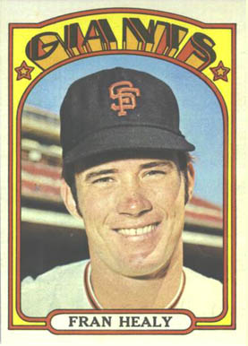 1972 Topps Fran Healy #663 Baseball Card
