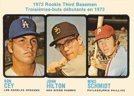 1973 O-Pee-Chee Rookie Third Basemen #615 Baseball Card