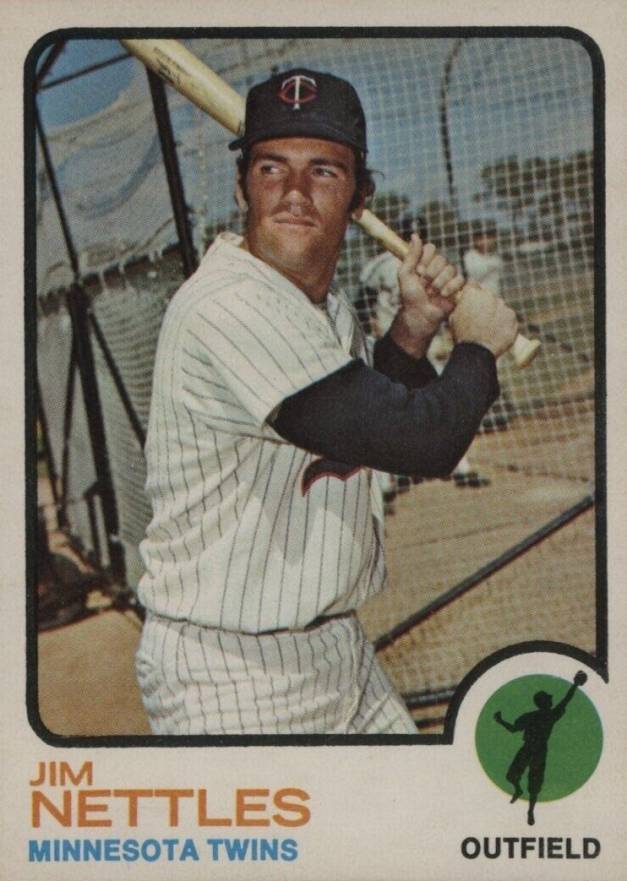 1973 O-Pee-Chee Jim Nettles #358 Baseball Card