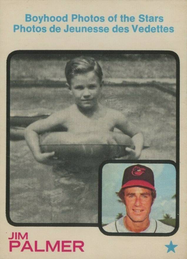 1973 O-Pee-Chee Jim Palmer #341 Baseball Card