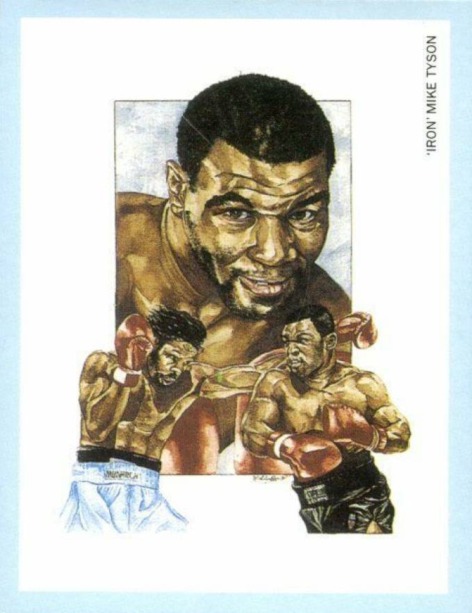1991 Victoria Gallery Boxing Champions Mike Tyson #20b Other Sports Card
