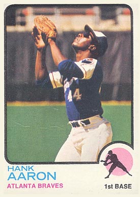 1973 Topps Hank Aaron #100 Baseball Card
