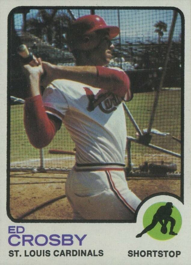 1973 Topps Ed Crosby #599 Baseball Card