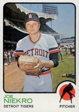 1973 Topps Joe Niekro #585 Baseball Card
