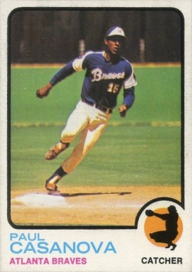 1973 Topps Paul Casanova #452 Baseball Card