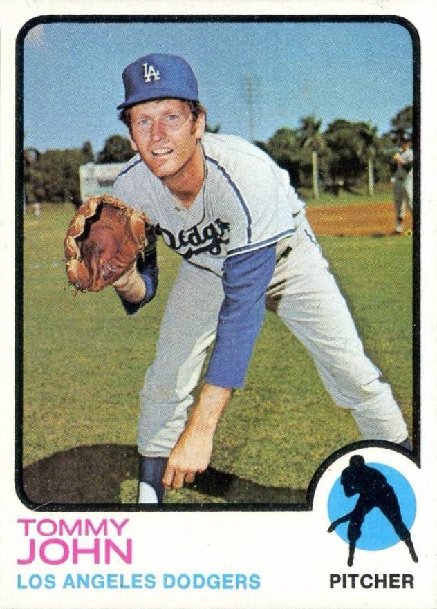1973 Topps Tommy John #258 Baseball Card