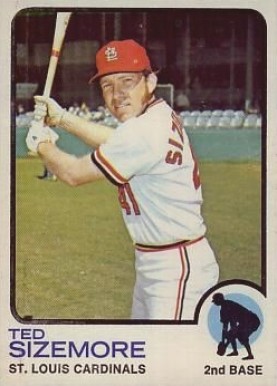 1973 Topps Ted Sizemore #128 Baseball Card