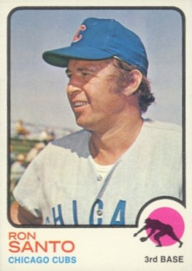 1973 Topps Ron Santo #115 Baseball Card