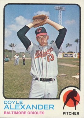 1973 Topps Doyle Alexander #109 Baseball Card