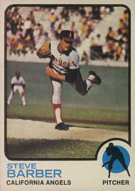 1973 Topps Steve Barber #36 Baseball Card