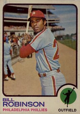 1973 Topps Bill Robinson #37 Baseball Card