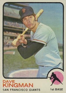 1973 Topps Dave Kingman #23 Baseball Card