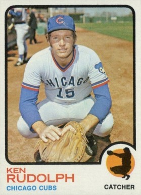 1973 Topps Ken Rudolph #414 Baseball Card