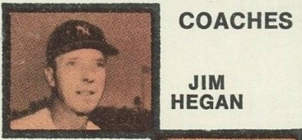 1973 Topps Yankees Manager & Coaches #116n Baseball Card
