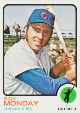 1973 Topps Rick Monday #44 Baseball Card
