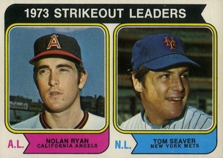 1974 O-Pee-Chee Strikeout Leaders #207 Baseball Card