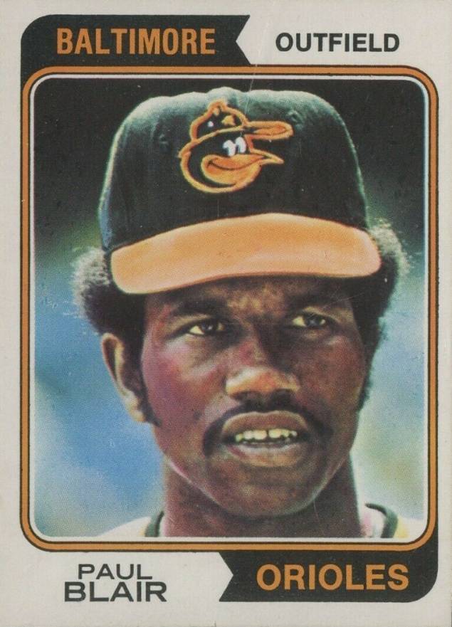 1974 O-Pee-Chee Paul Blair #92 Baseball Card
