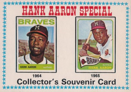 1974 O-Pee-Chee Hank Aaron #6 Baseball Card