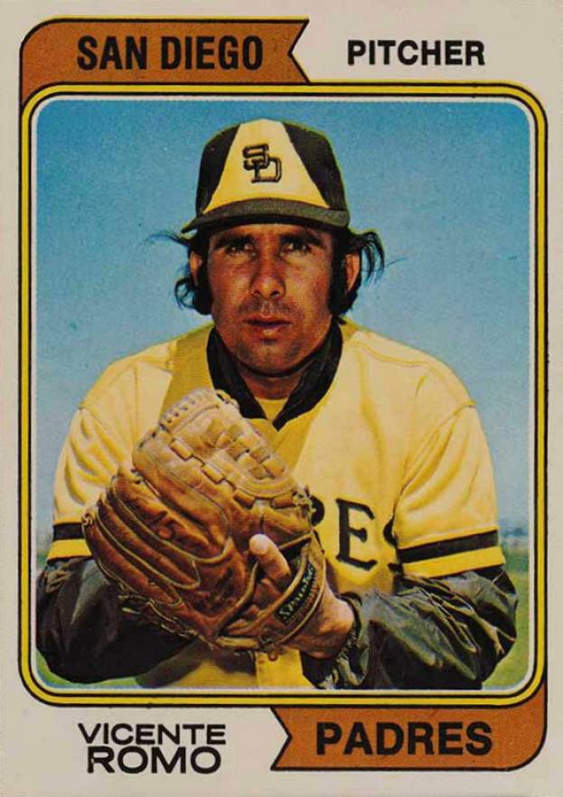 1974 O-Pee-Chee Vicente Romo #197 Baseball Card