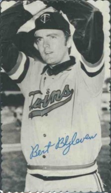 1974 Topps Deckle Edge Bert Blyleven #47 Baseball Card
